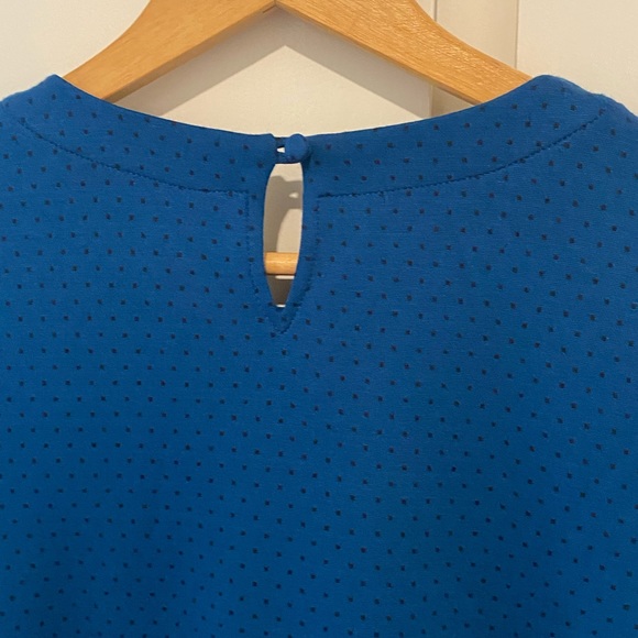 J Jill, Ponte Dress 3/4 Sleeve ,Oxfblu,XS - Picture 6 of 9